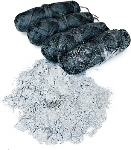 Miniatura 3 de Recambio de hilo dental de carbón de bambú biodegradable vegano  Cera de Candelilla natural  30M x4  Aceite esencial de menta  Cuidado bucal