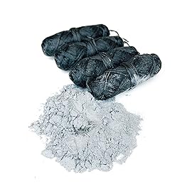 Vegan Biodegradable Bamboo Charcoal Dental Floss Refill Refill | Natural Candelilla Wax | 30M x4 | Peppermint Essential Oil | Eco Friendly Zero Waste Oral Care | 4 Pack