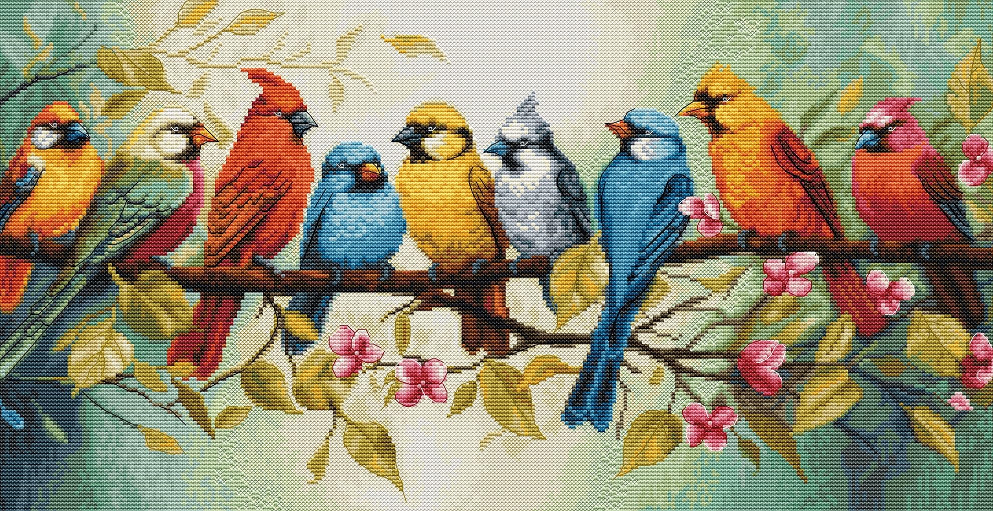 Amazon.com: Luca-S BU5062 Counted Cross Stitch Kit for Adults