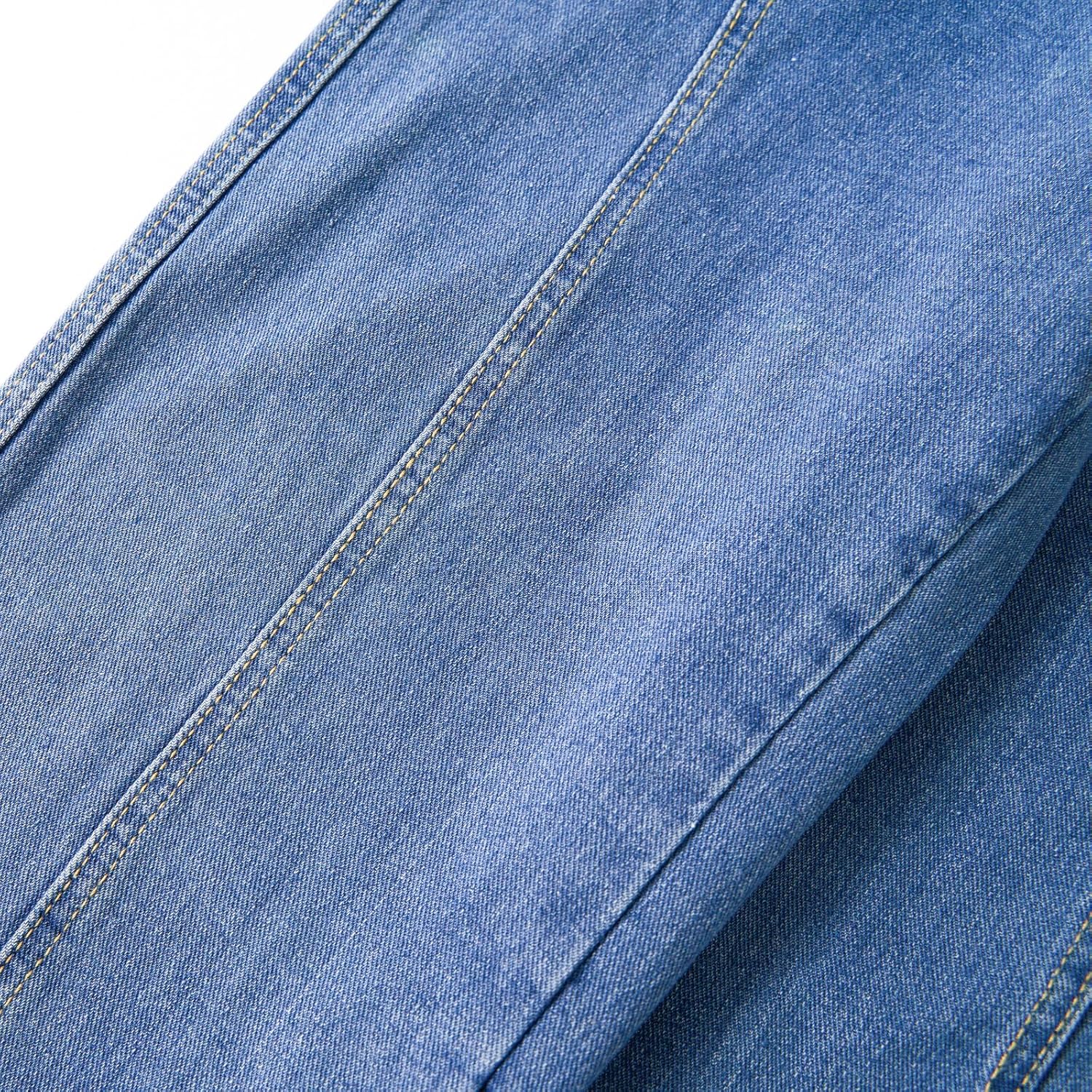 Rolanko Boys Baggy Jeans Elastic Straight fit Stretch Denim Pants Loose Kids Clothes 4-14 Years - Image 8