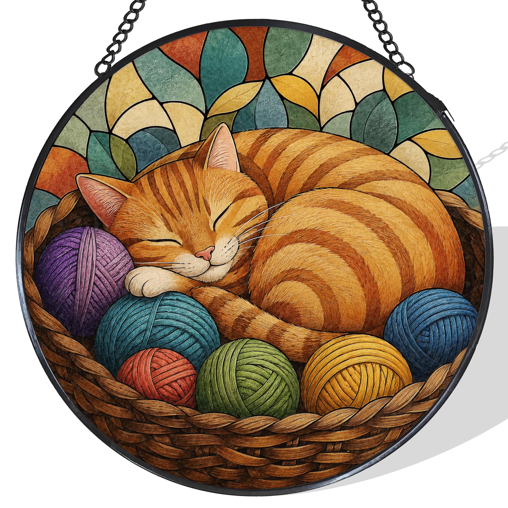 Stained Glass Sun Catcher - Sewing Gift for Quilters -9