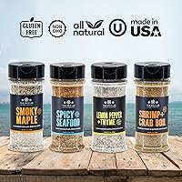 Vista 2 de El conjunto de condimentos para mariscos de The Spice Lab - Eleva tu viaje culinario con nuestro condimento para pescado - Explora el espectacular