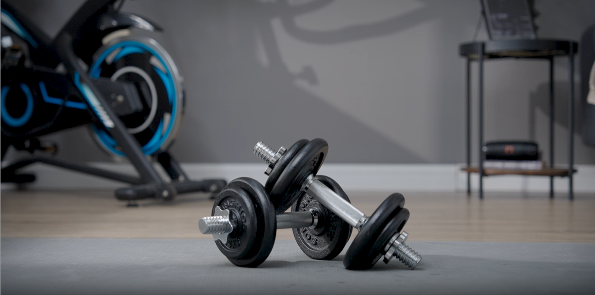 SONGMICS Manubri Regolabili In Ferro Con Bilanciere - Set Allenamento Casa O Palestra - Foto 3