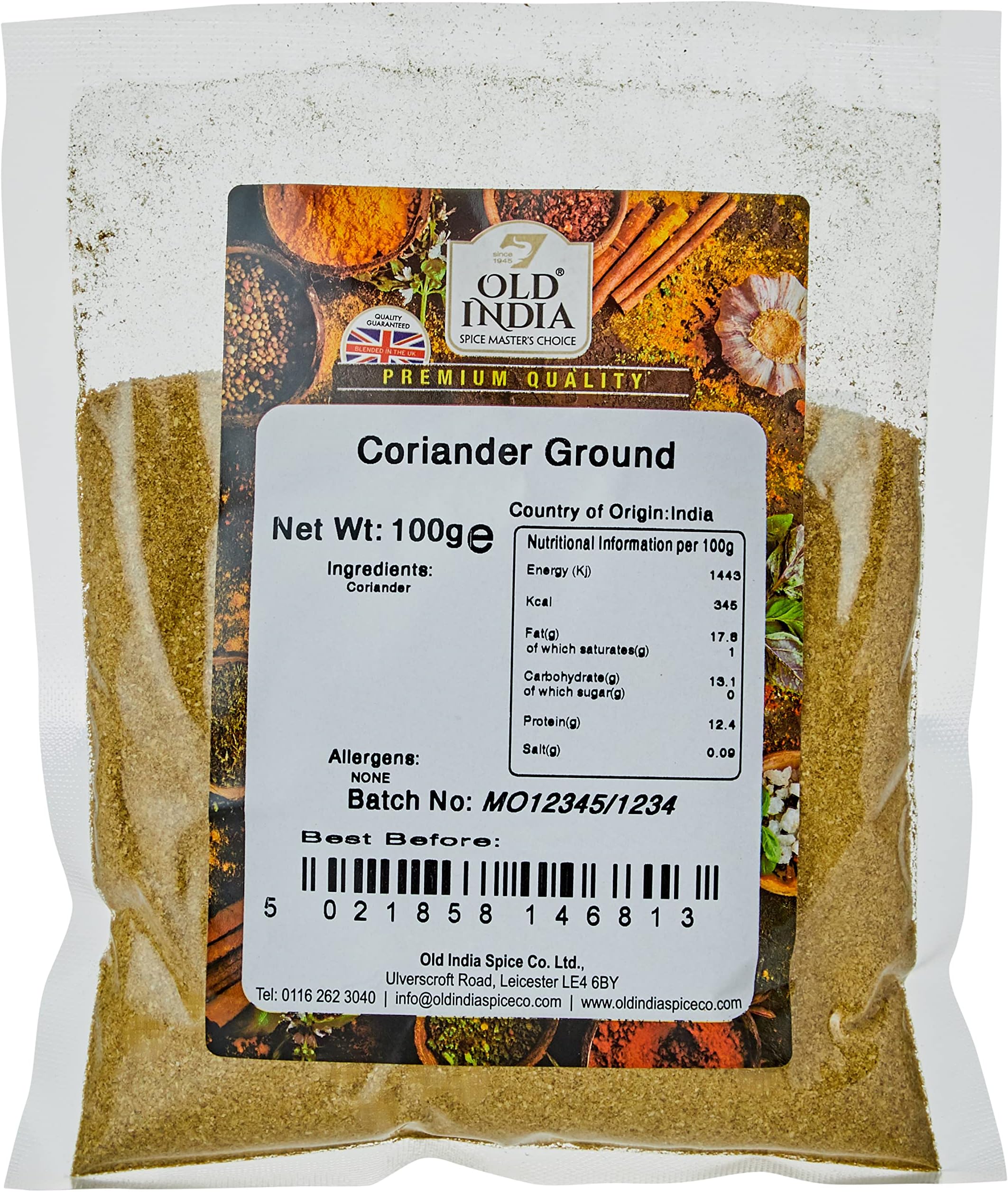 Coriander Ground 100g