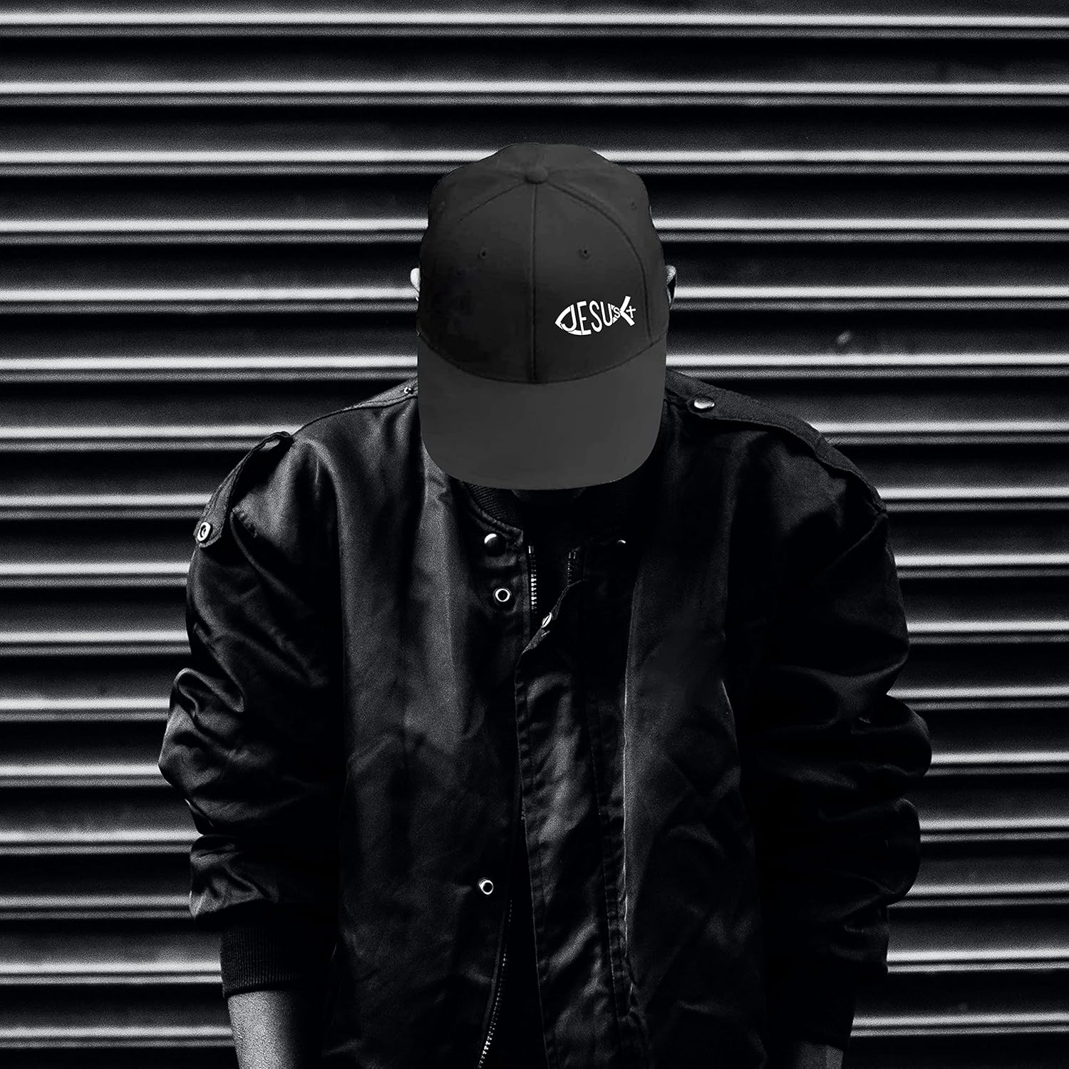 Jesus Christ Hats Mens Snapback Flat Bill Brim Hats for Men Snap Backpack Dad Life Jesus Christian Crosses Baseball Cap - Image 5