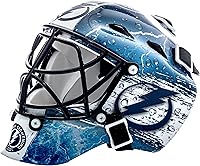 Vista 18 de Franklin Sports mini máscara para portero con logo de la NHL