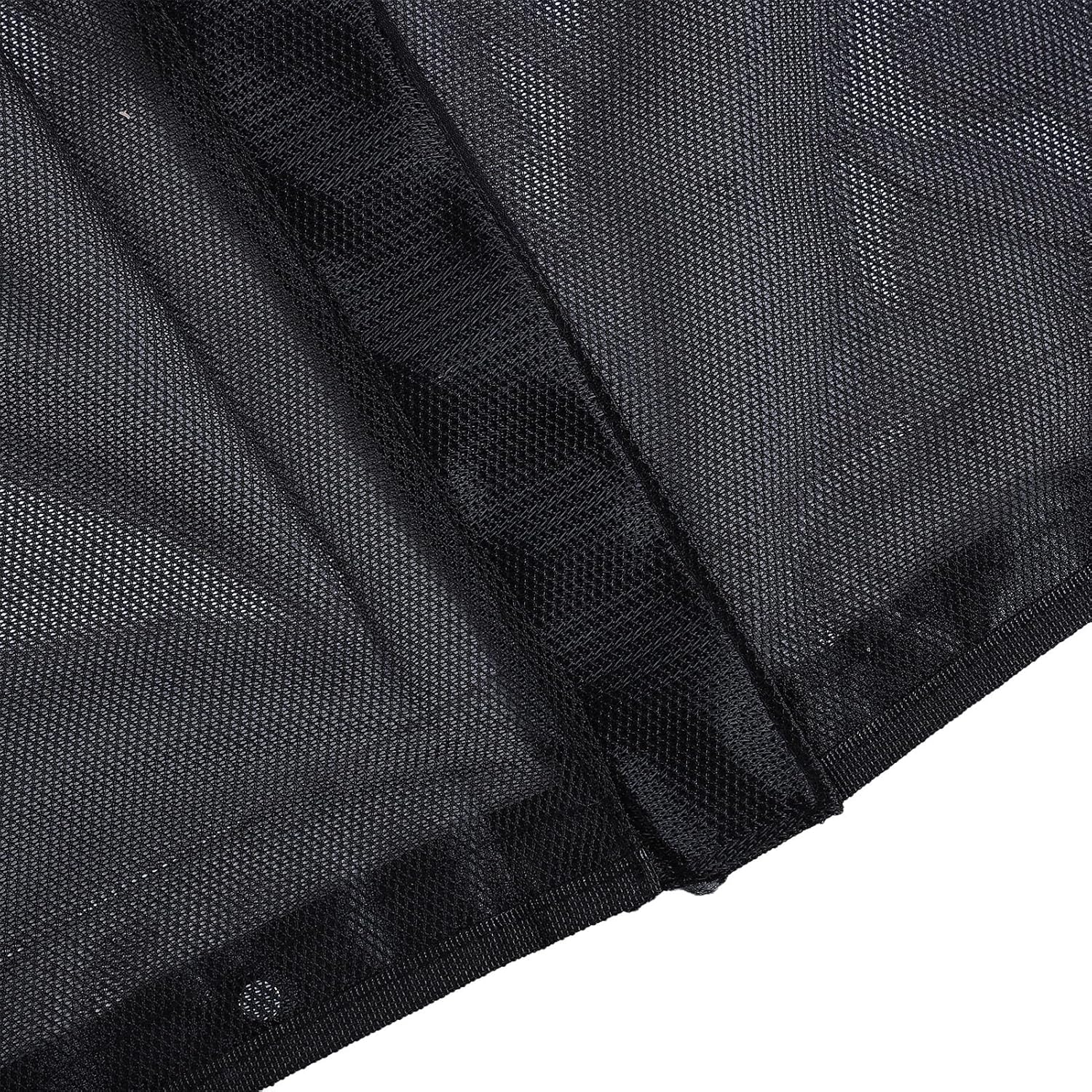 Van Fly Screen Durable Mesh Curtain for Effective Ventilation in Campervan Mid Door, Suitable for Travelers and Campers, Nylon Material (125 * 160CM)