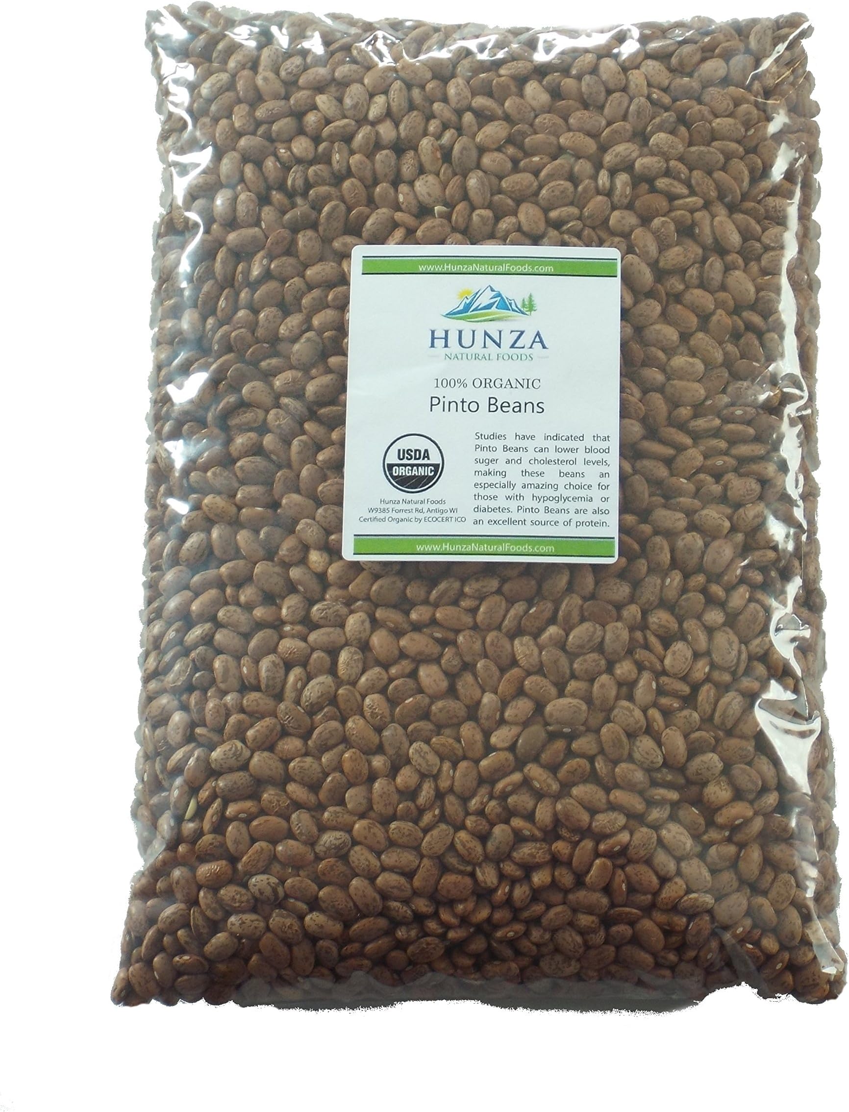 Hunza Organic Pinto Beans (5 lbs)