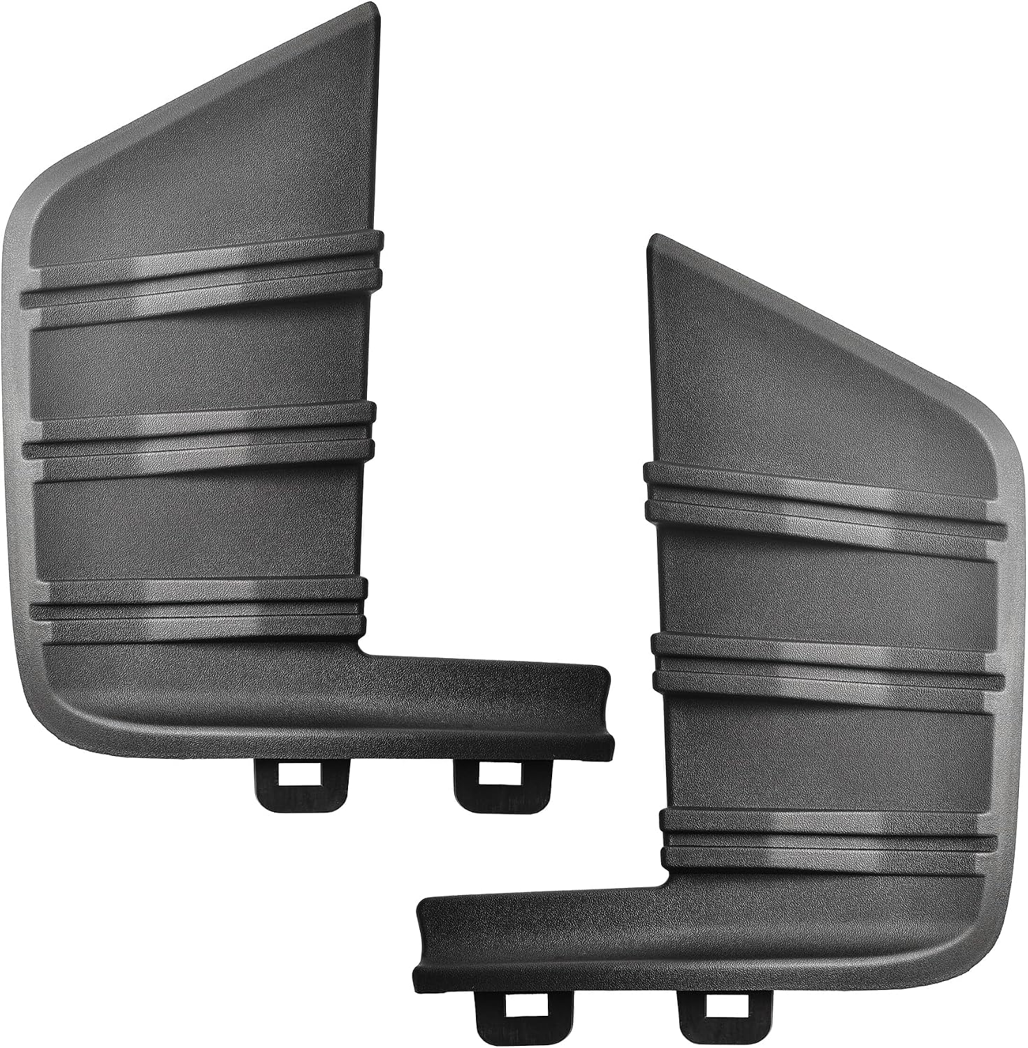 Front Bumper Cover Trim Molding Compatible with Chevy Silverado 1500 2019-2022 Replace GM1046121 84588810 GM1047121 84588811（Left and Right side）