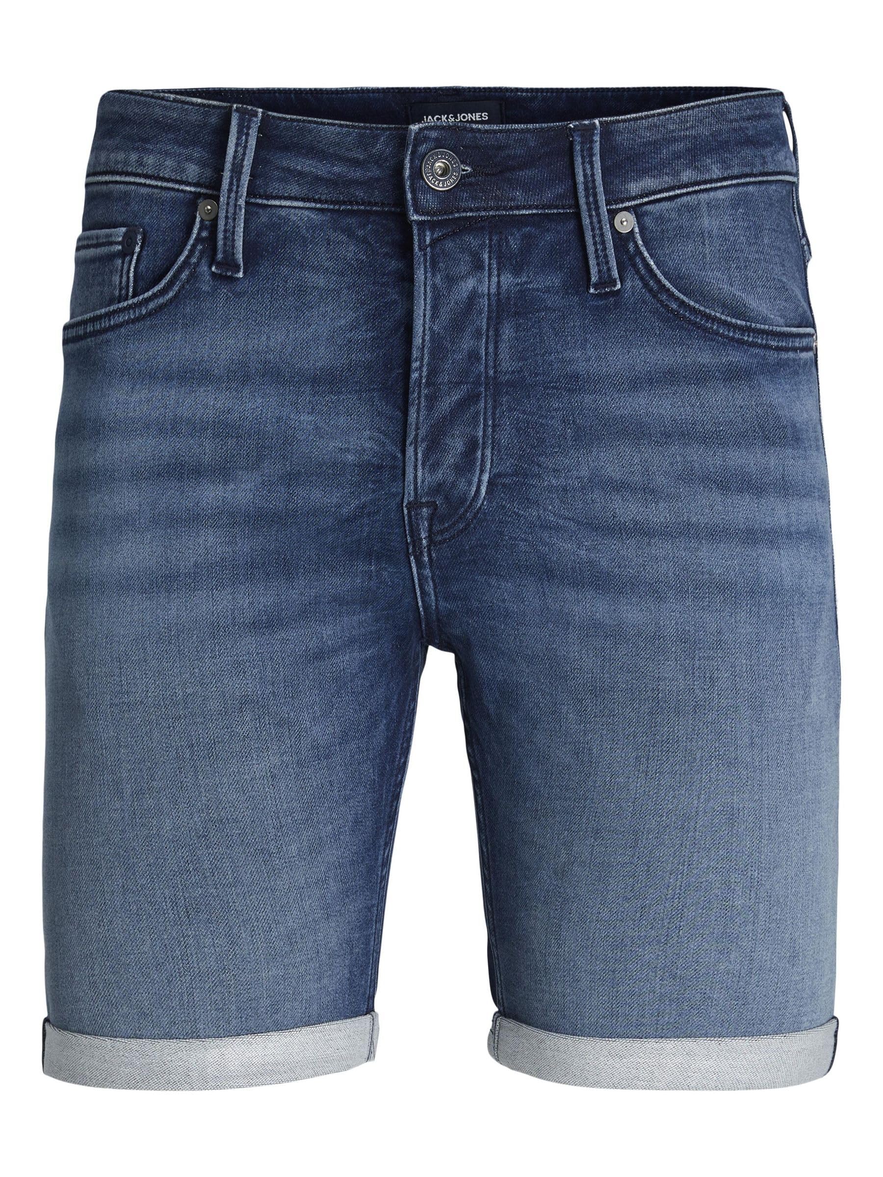 Jack & Jones Jjirick Jjicon - Pantalones Cortos GE 341 I.k Ss24 Sn - Pantalones Vaqueros Cortos Hombre