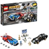 LEGO Speed Champions 6175279 2016 GT & 1966 Ford Gt40 75881 Building Kit (366 Piece), Multi