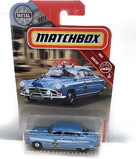 Matchbox 2019 MBX Rescue '51 Hudson Hornet 57/100, Blue-Gray