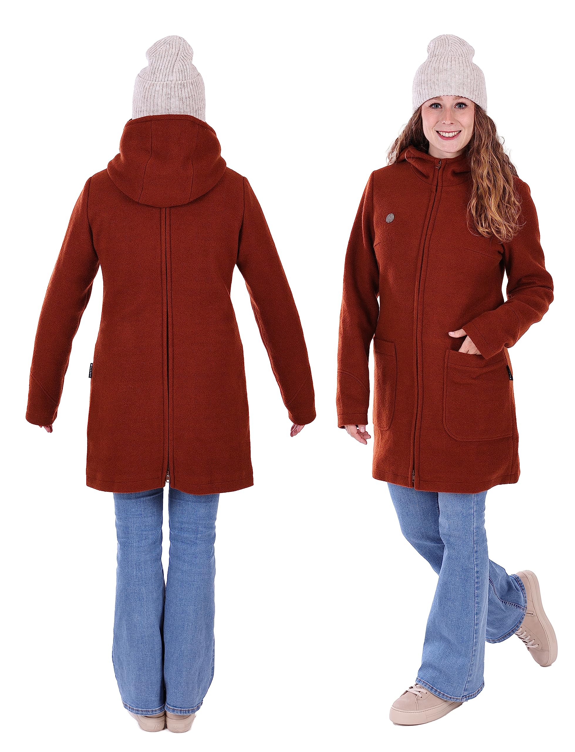 Viva la Mama - Elegante cappotto premaman per l'inverno - VALENTIN