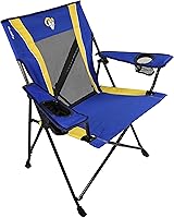 Vista 45 de Kijaro Silla Plegable Sports Fan, 26" L x 35.5" W x 37" H, Baltimore Ravens