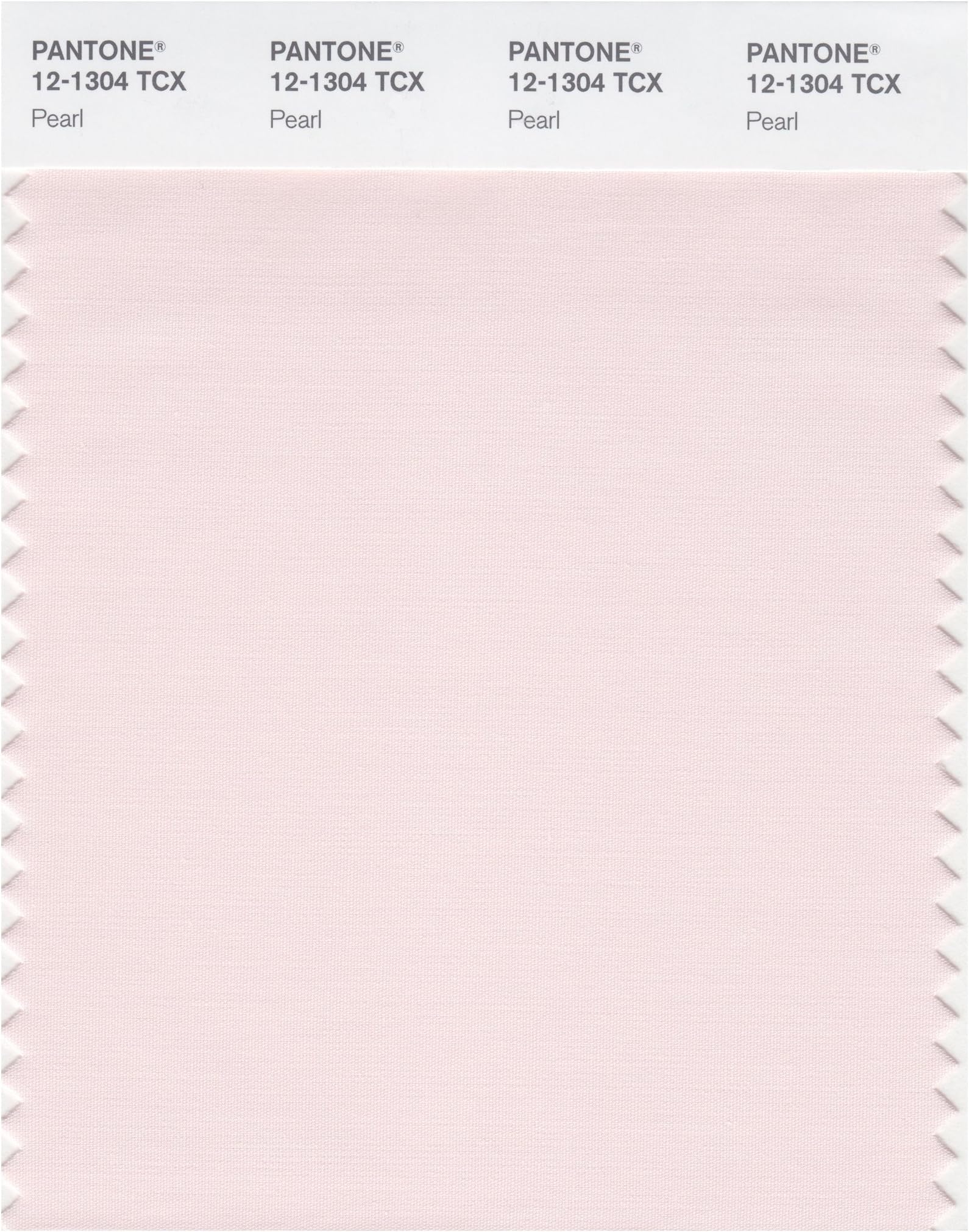 SMART 12-1304X Color Swatch Card, Pearl