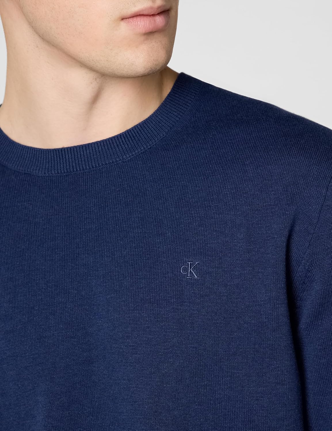 Calvin Klein Men's Knit Campus Crew Neck Cotton CK Golf Sweater - Image 4