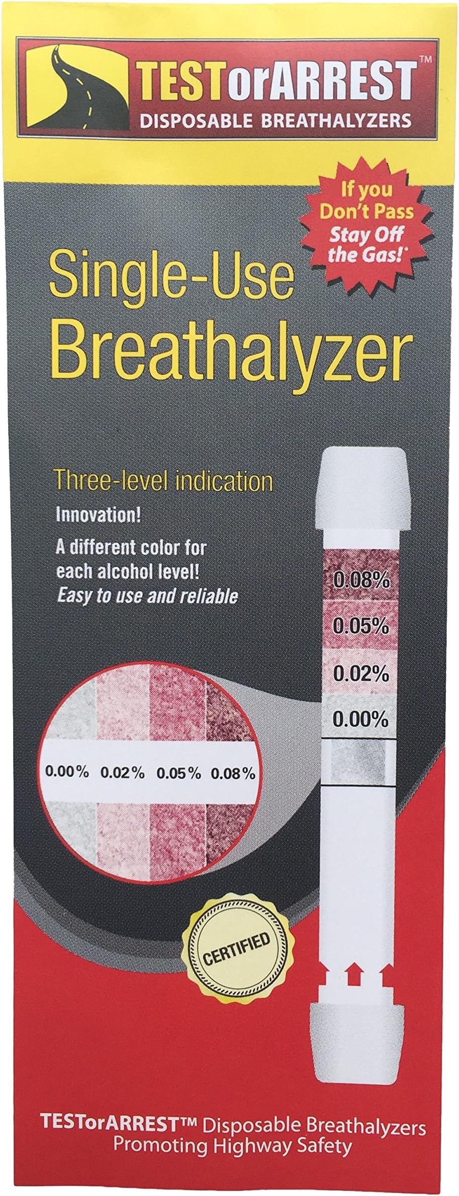 Disposable Breathalyzer