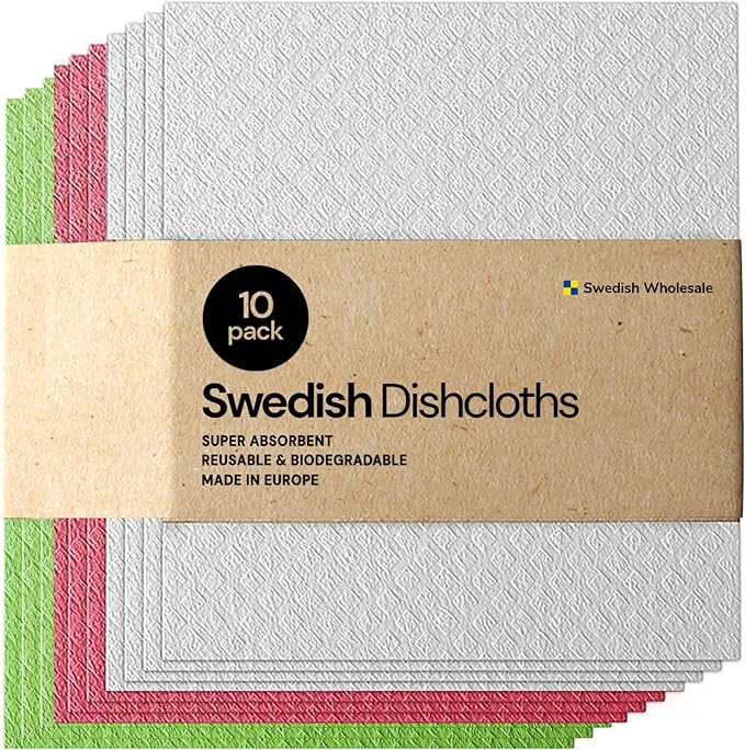 Absorbent Cellulose Swedish Dishcloths