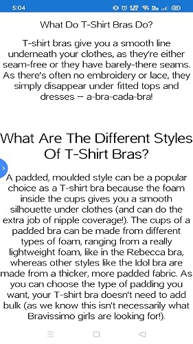 Guide du soutien-gorge t-shirt – vue 2