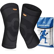 JIUFENTIAN Knee Compression Sleeve for Arthritis Knee Pain 1 Pair, Medium