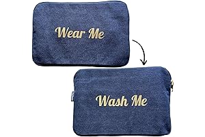 Wash Me Travel Laundry Bag | Spacious, Sturdy Canvas, with Clean and Dirty Sides