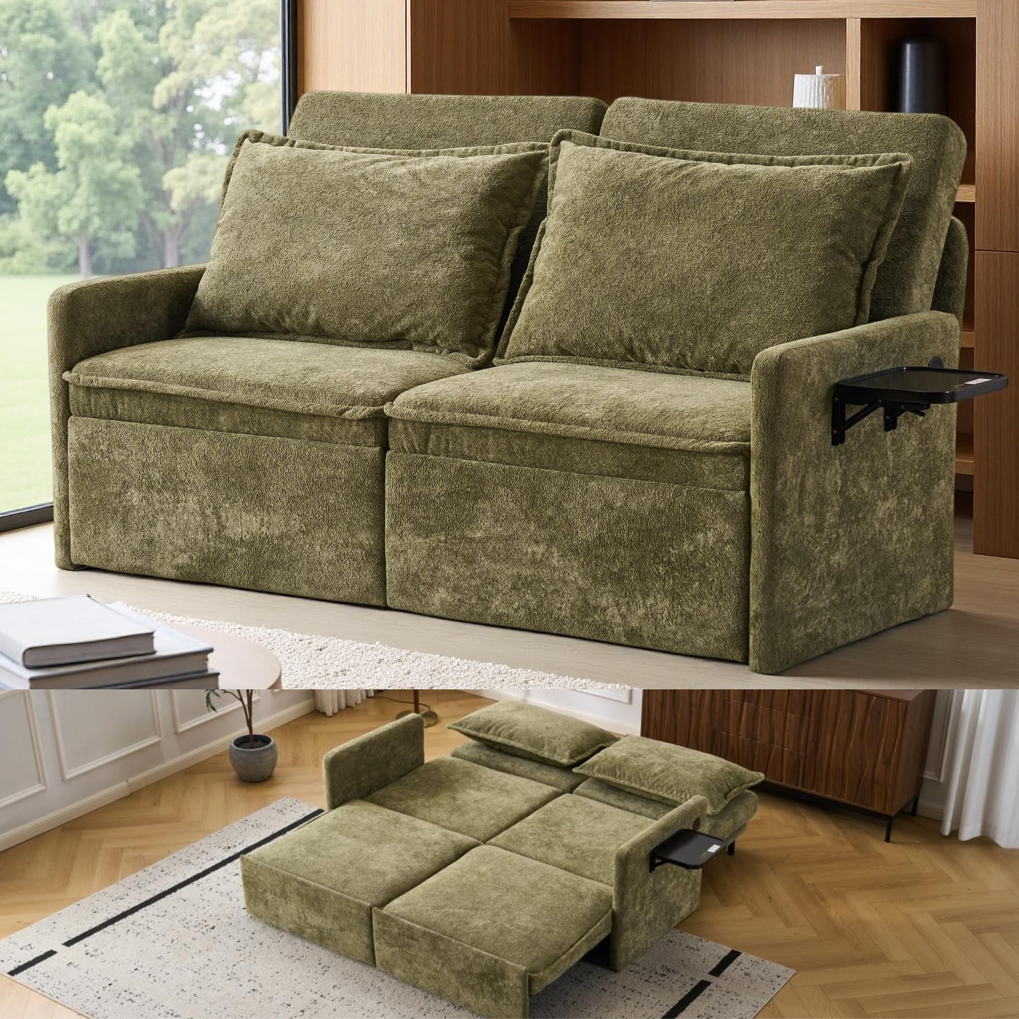 EBELLO Sofa mit Schlaffunktion