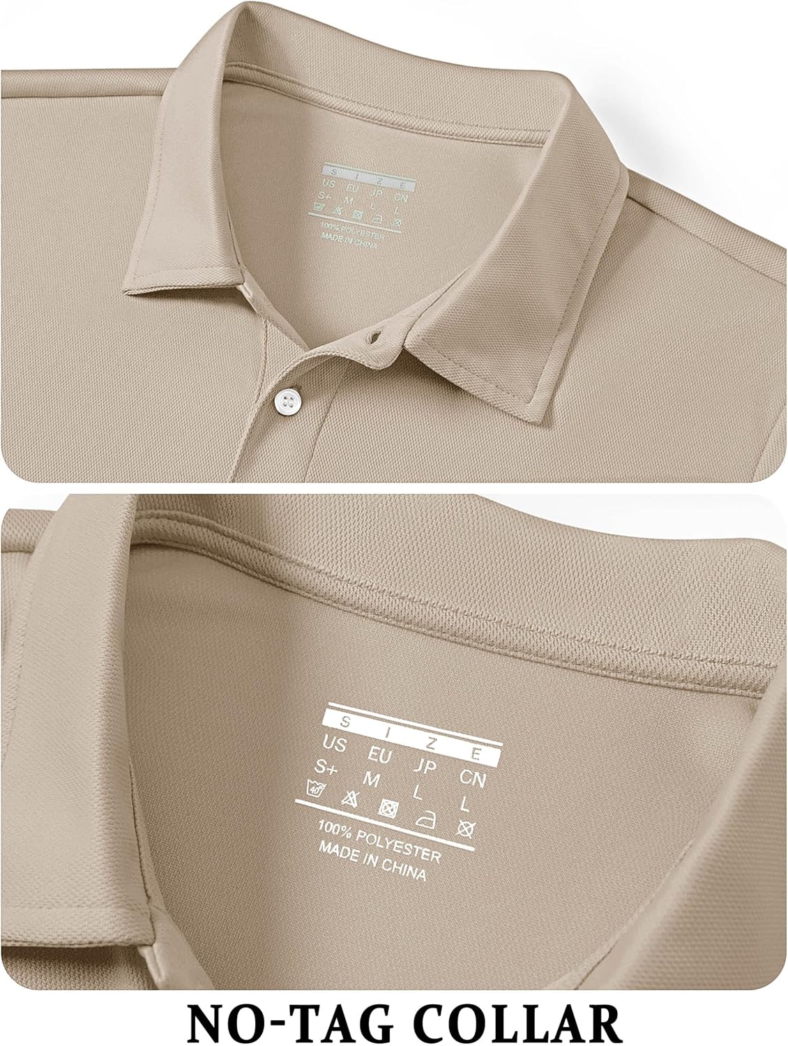 TACVASEN Mens Golf Shirt Dry Fit Mens Polo Shirts Short Sleeve Performance Golf Polos for Men with Collar Work Shirts