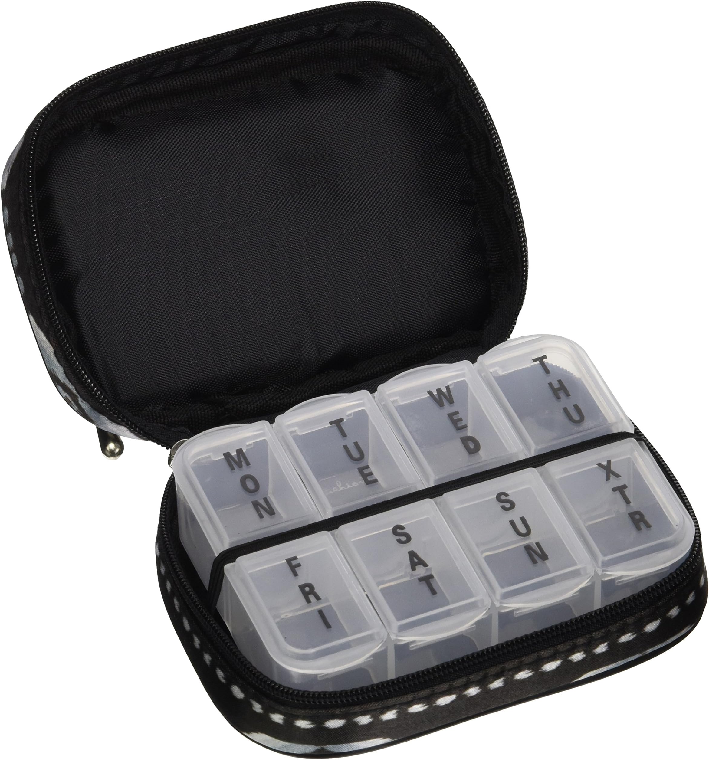 Alora Pill and Vitamin Clutch, Aztec, One Size