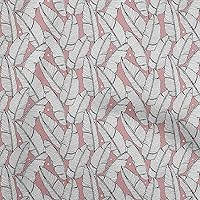 Vista 11 de oneOone Rayon Teal Blue Fabric Tropical DIY Clothing Quilting Fabric Print Fabric by Yard 56 Inch Wide-XS