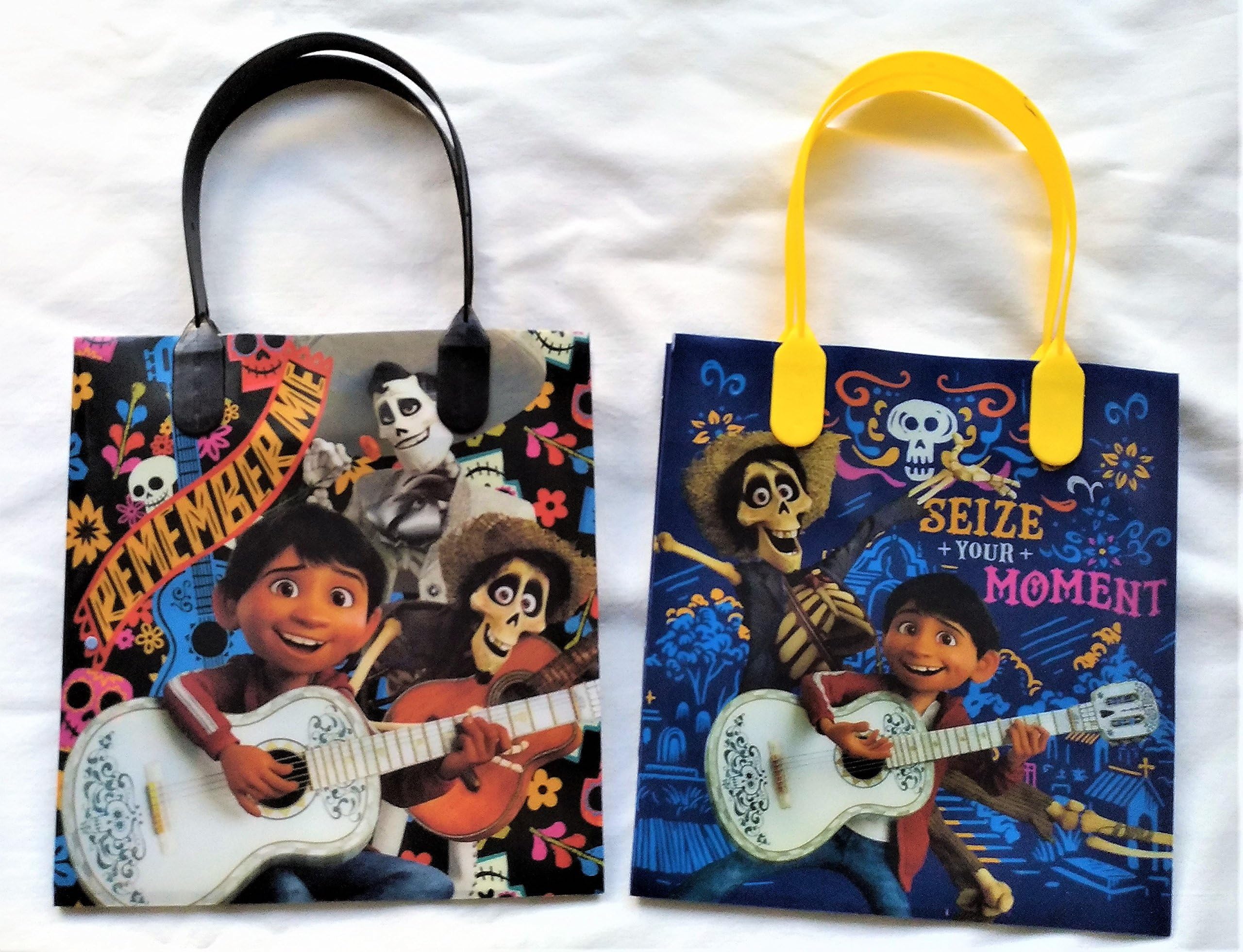 FreeShipping Coco Party Favor Reusable Goodie Bags/ Gift Bags - Premium Quality - 12pc