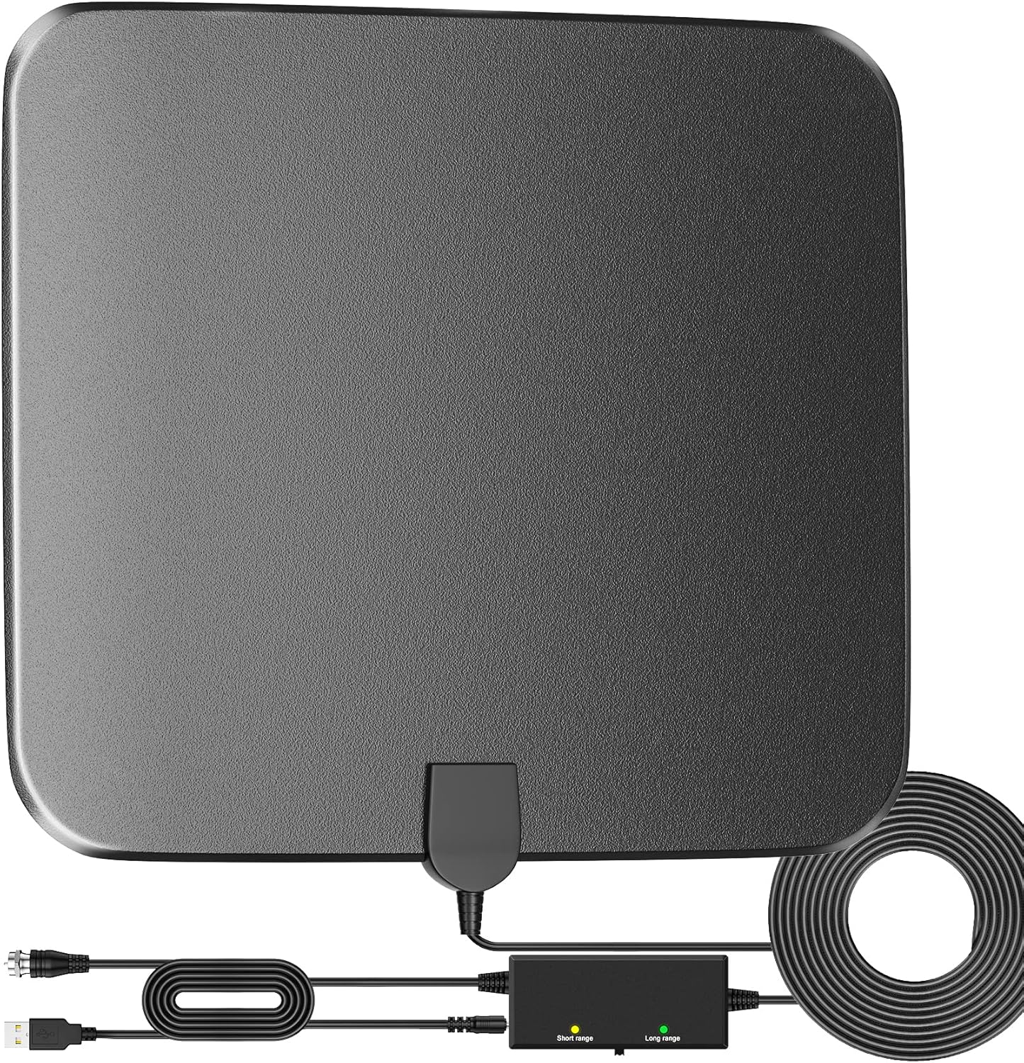 2023 Upgraded Digital TV Antenna Indoor Outdoor up to 280