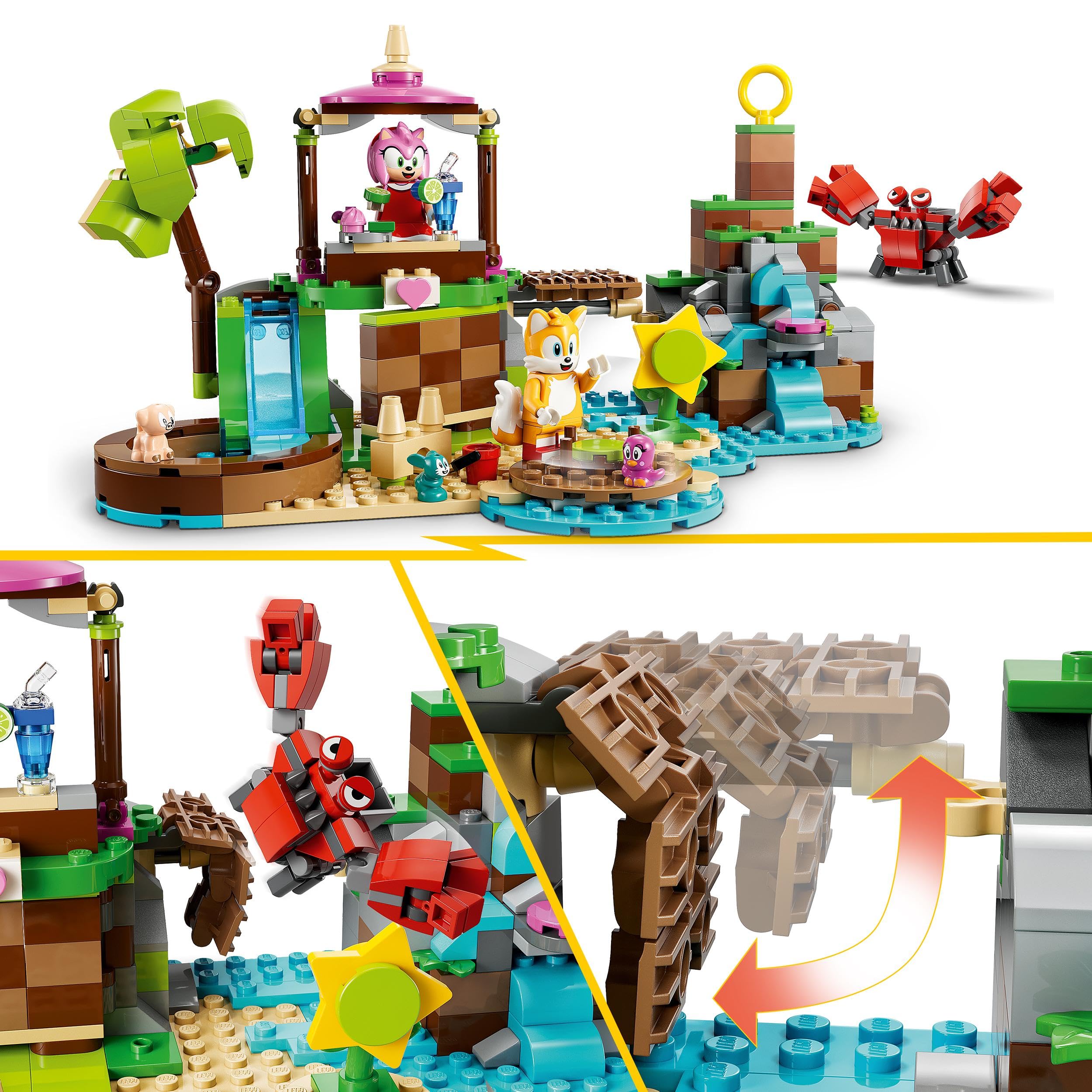 Amazon.com: LEGO 76992 Sonic the Hedgehog Amy's Animal Island