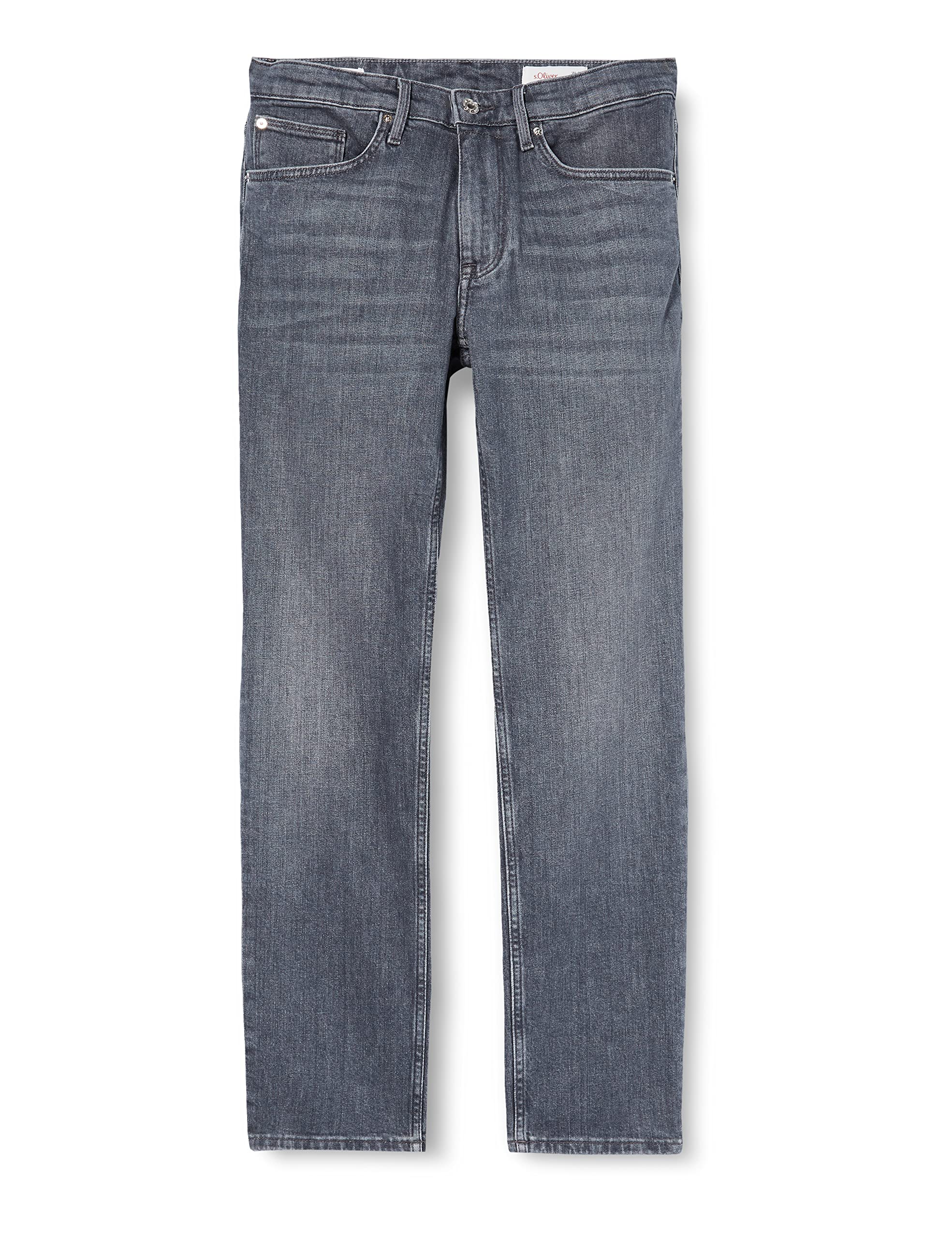S.Oliver Herren Jeans Modern Regular Fit – Lang, Aus Elastischem Denim Mit 5-Pocket-Design