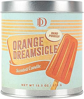 Orange Creamsicle Tin Candle, 13.3 Ounces