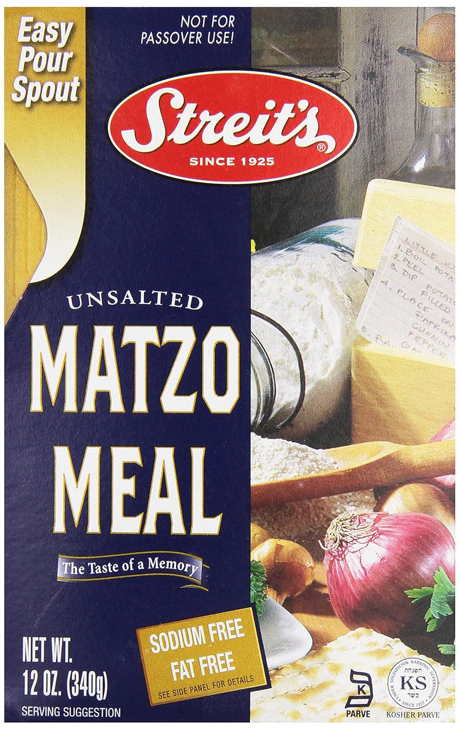 Streit's Matzo Meal, 12 oz