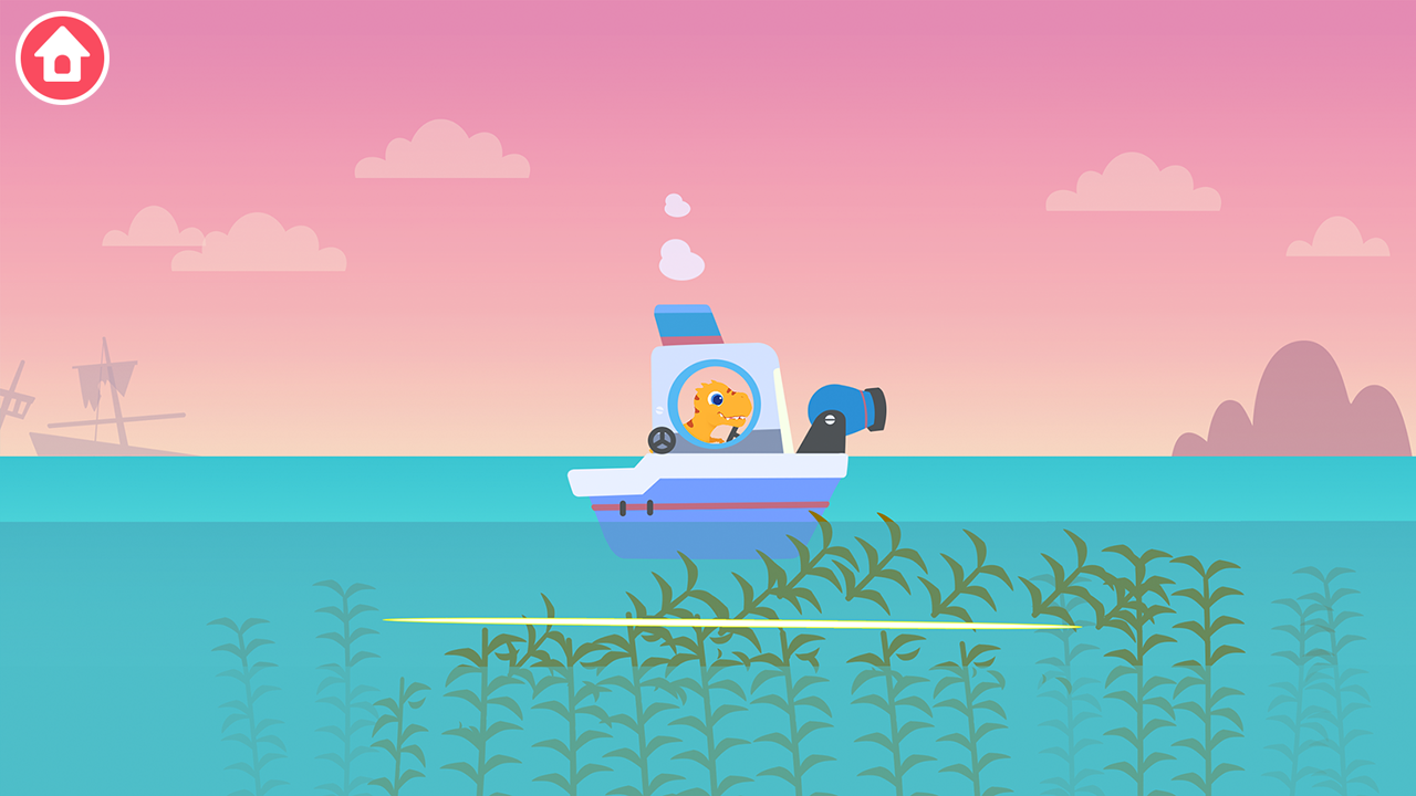 Dinosaur Patrol Boats Games - Toddler games for 2-5 years - App on