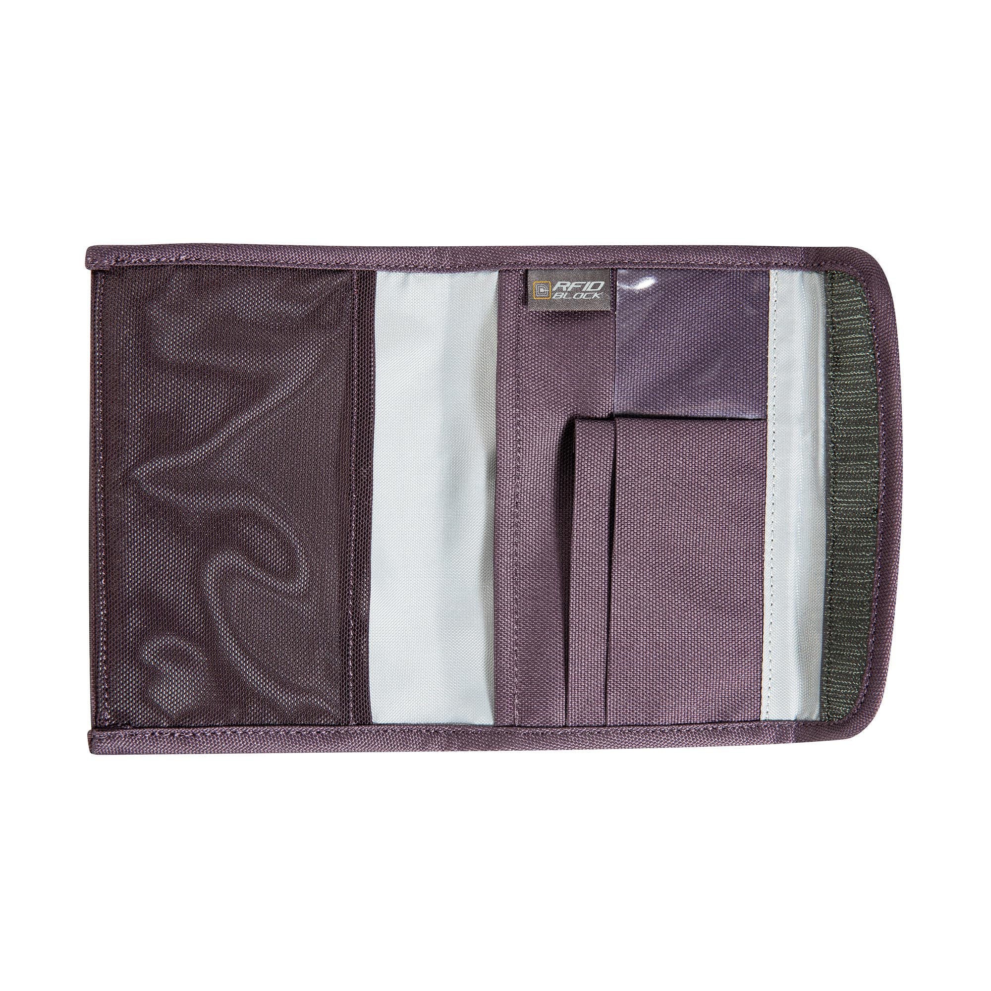 Tatonka Etui na paszport Safe RFID B – torba na dokumenty z blokerem RFID z certyfikatem TÜV – 10,5 x 14,5 x 1 cm, Midnight Plum, 10,5 x 14,5 x 1 cm, Portfel z blokadą RFID