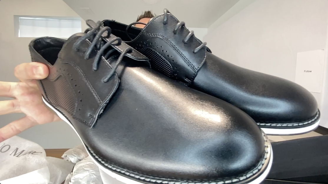 BEST Men's Shoes? | Bruno Marc Plain Toe Oxford Sneakers