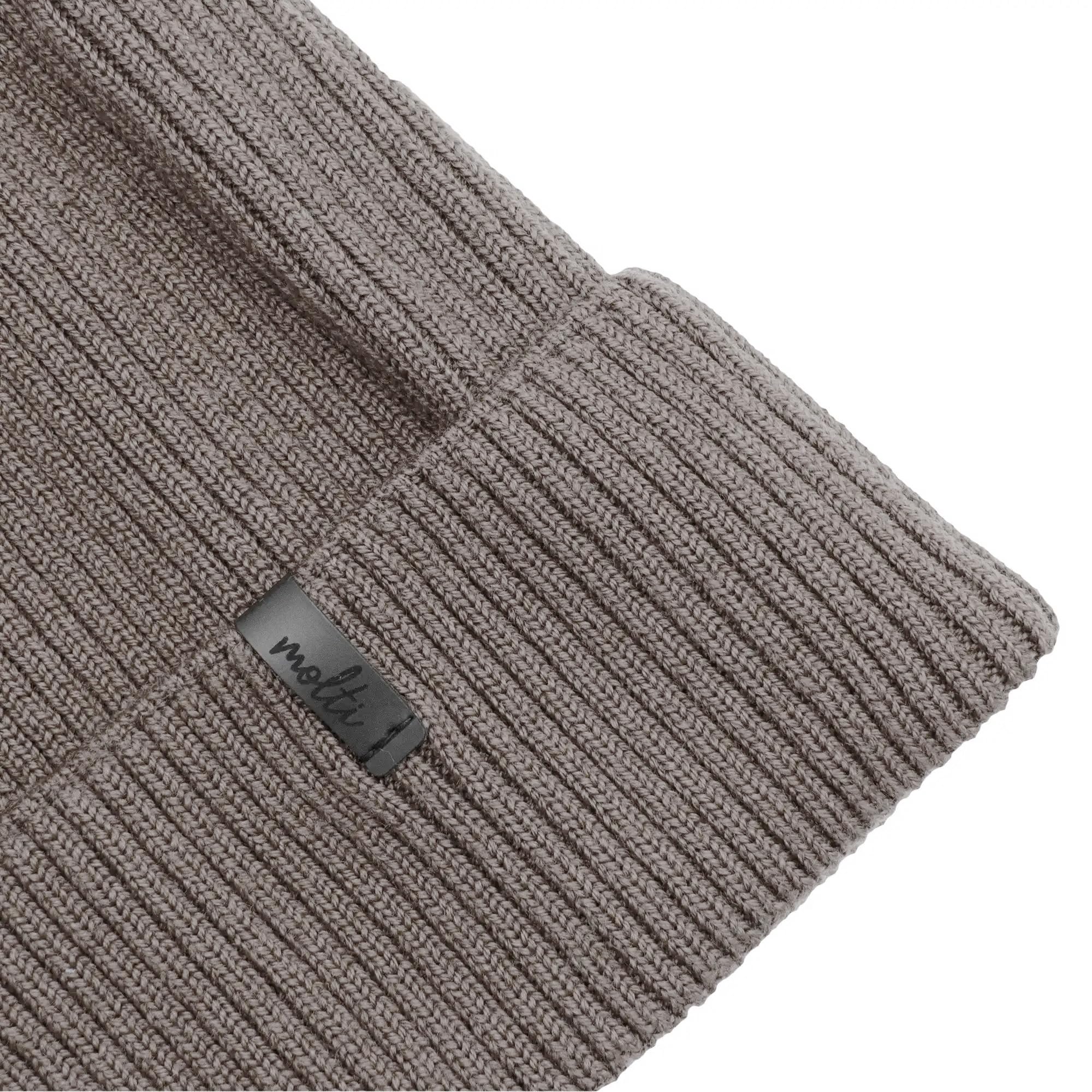 molti Zestaw damskiej czapki i szalika – 100% wełna z merynosów, czapka beanie z dzianiny 203 cm, ciepła i oddychająca, na jesień i zimę | rozmiary: 55 – 62 cm, wybór kolorów