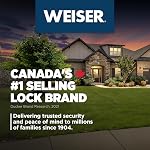 Weiser Matte Black Front Door Lock and Handle Set, SmartCode Keypad Door Lock with San Clemente Handleset & Halifax Interior Door Handle, Keyless Entry Door Lock, Front Door Handles with Deadbolt Lock