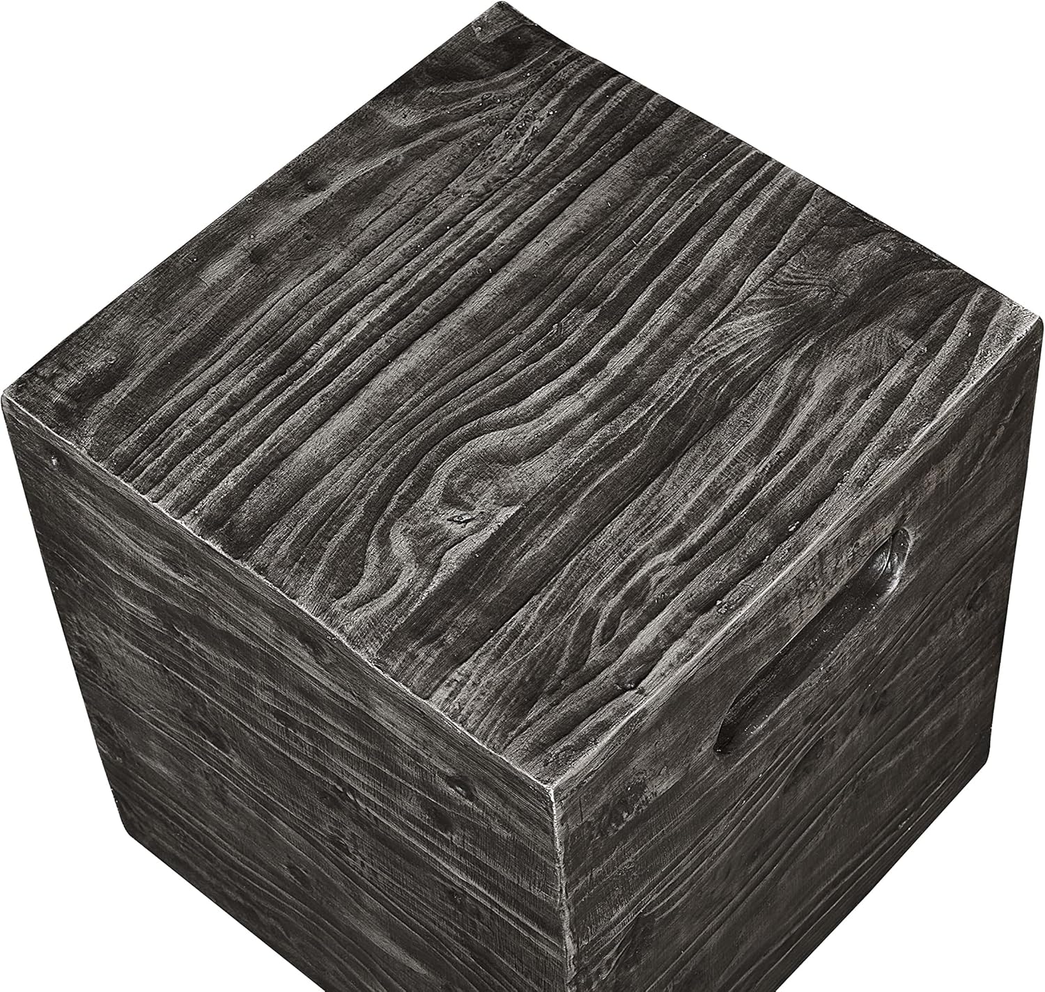 Ball & Cast Concrete Stool End Table