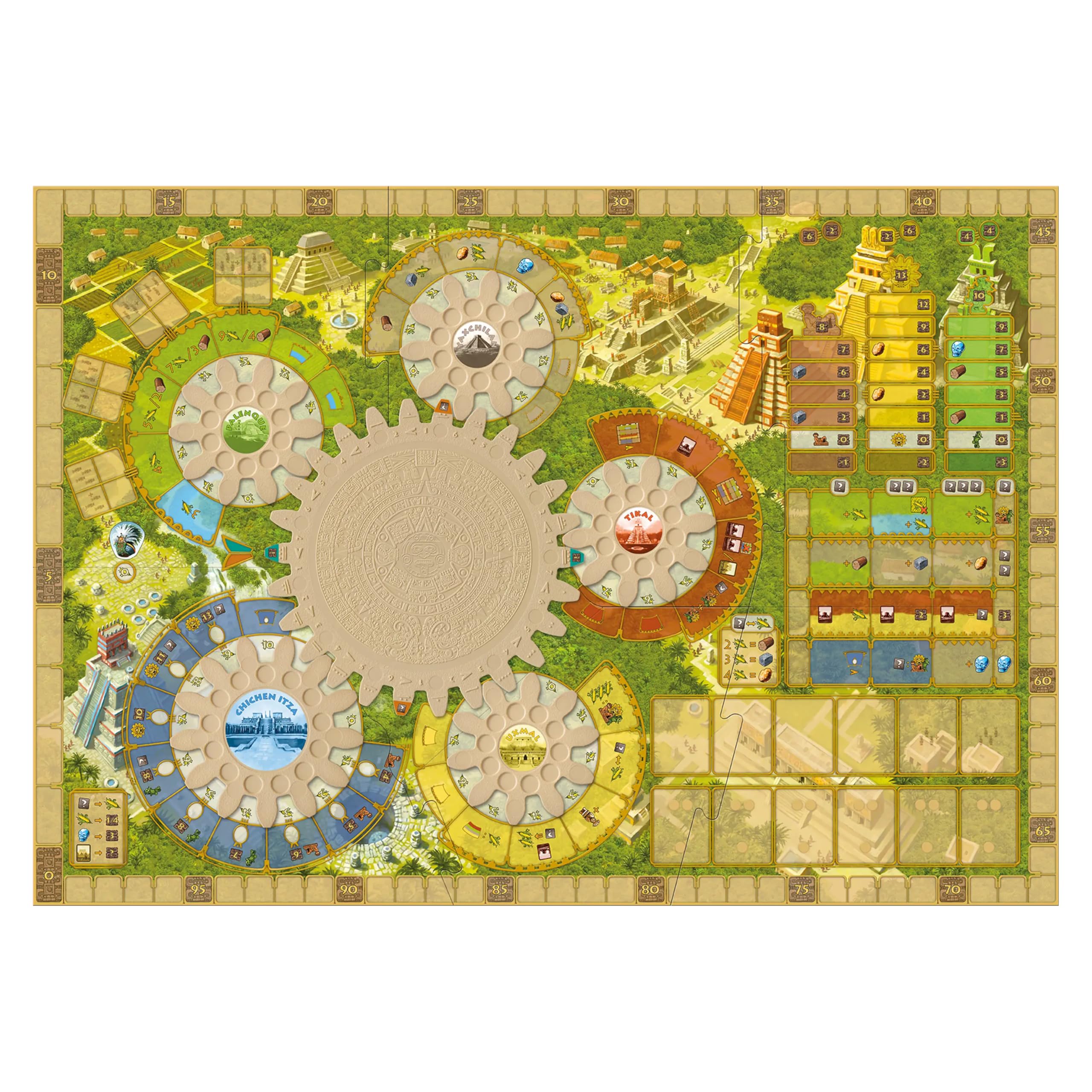Heidelberger Spieleverlag CZ025OKT12 - Tzolk'in, Der Maya-Kalender, Juego de Estrategia [Importado de Alemania]