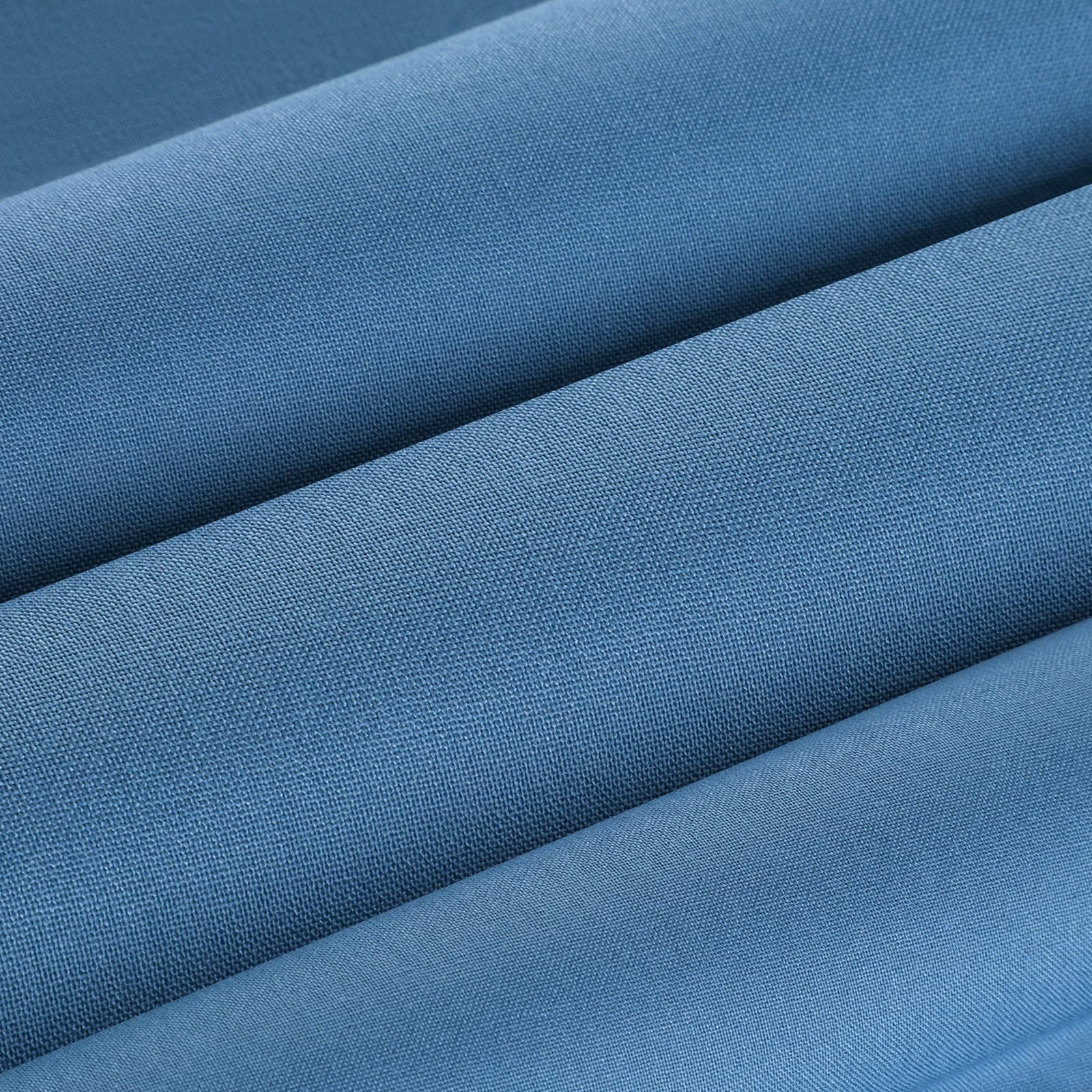 Wooqu Book Cloth, Fabric Surface and Paper Backed, Easy to Use, Strong, 17x29”, for Book Binding Lake Blue