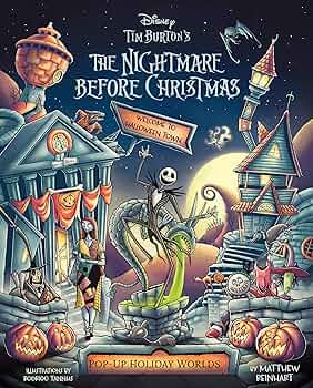 (タイムセール)nightmare before christmas The Nightmare Before Christmas: Pop-Up Holiday Worlds