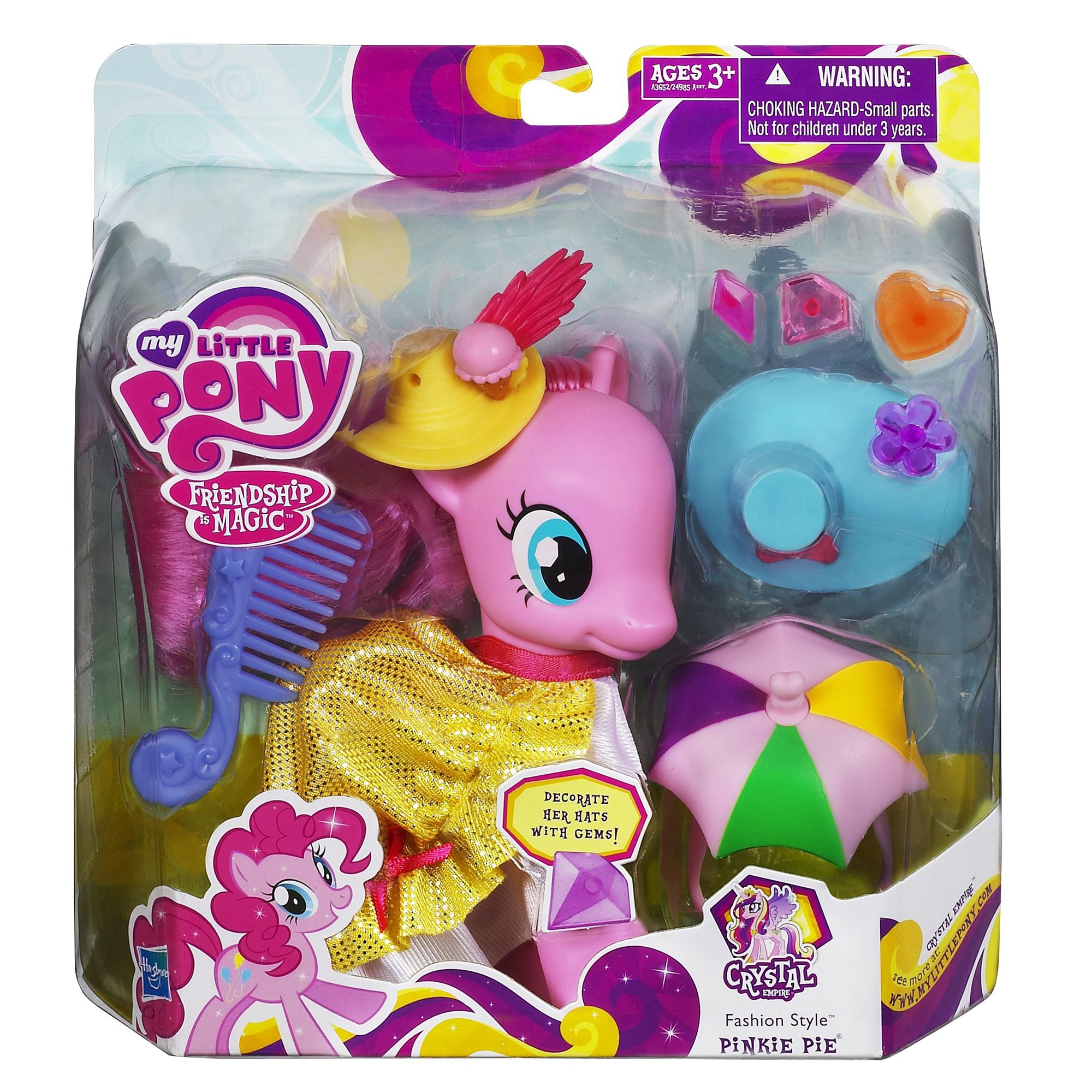 My Little Pony Fashion Style Pinkie Pie Doll, Dolls - Amazon Canada