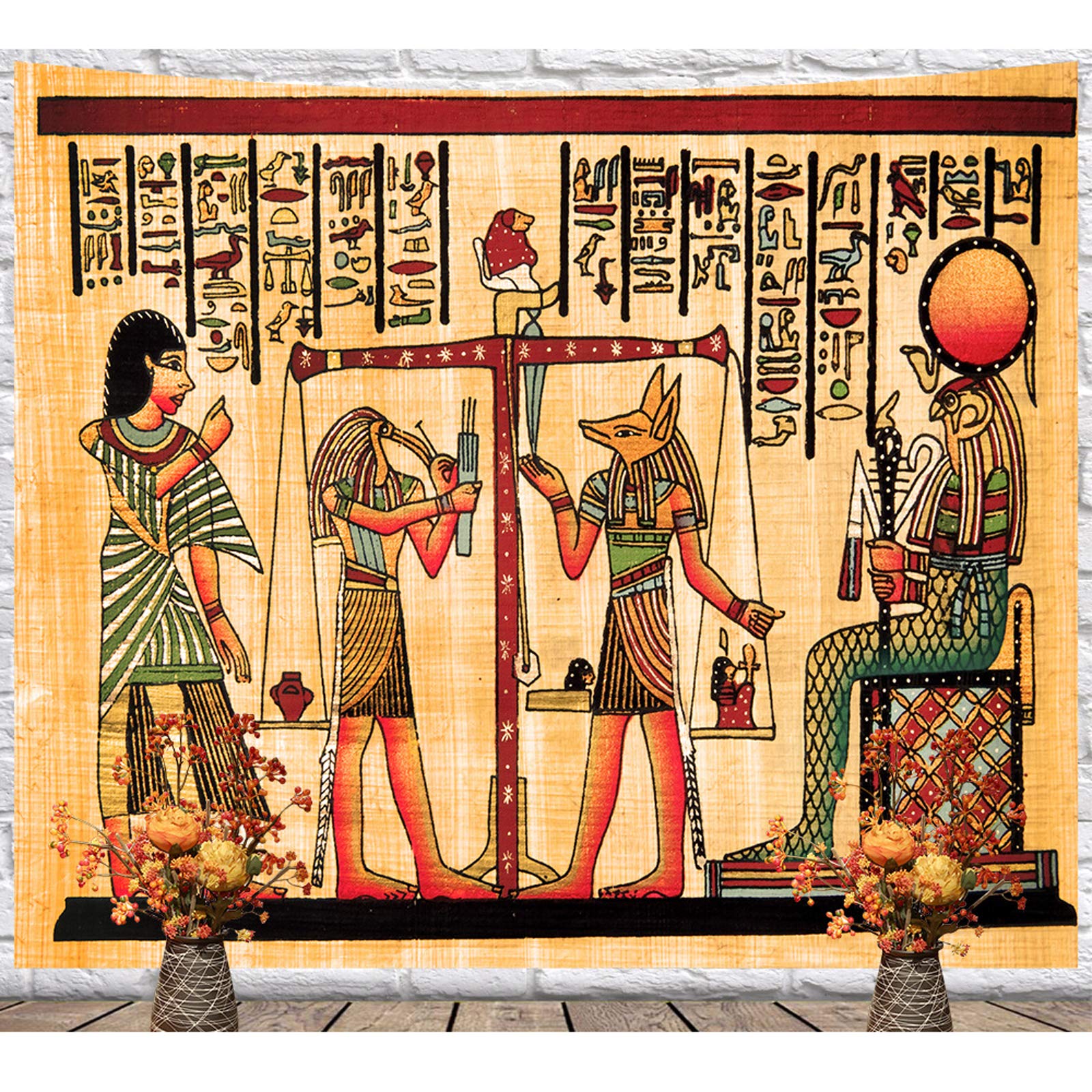 Amazon.co.jp: 古代エジプトのタペストリー、エジプトの宗教の歴史的な