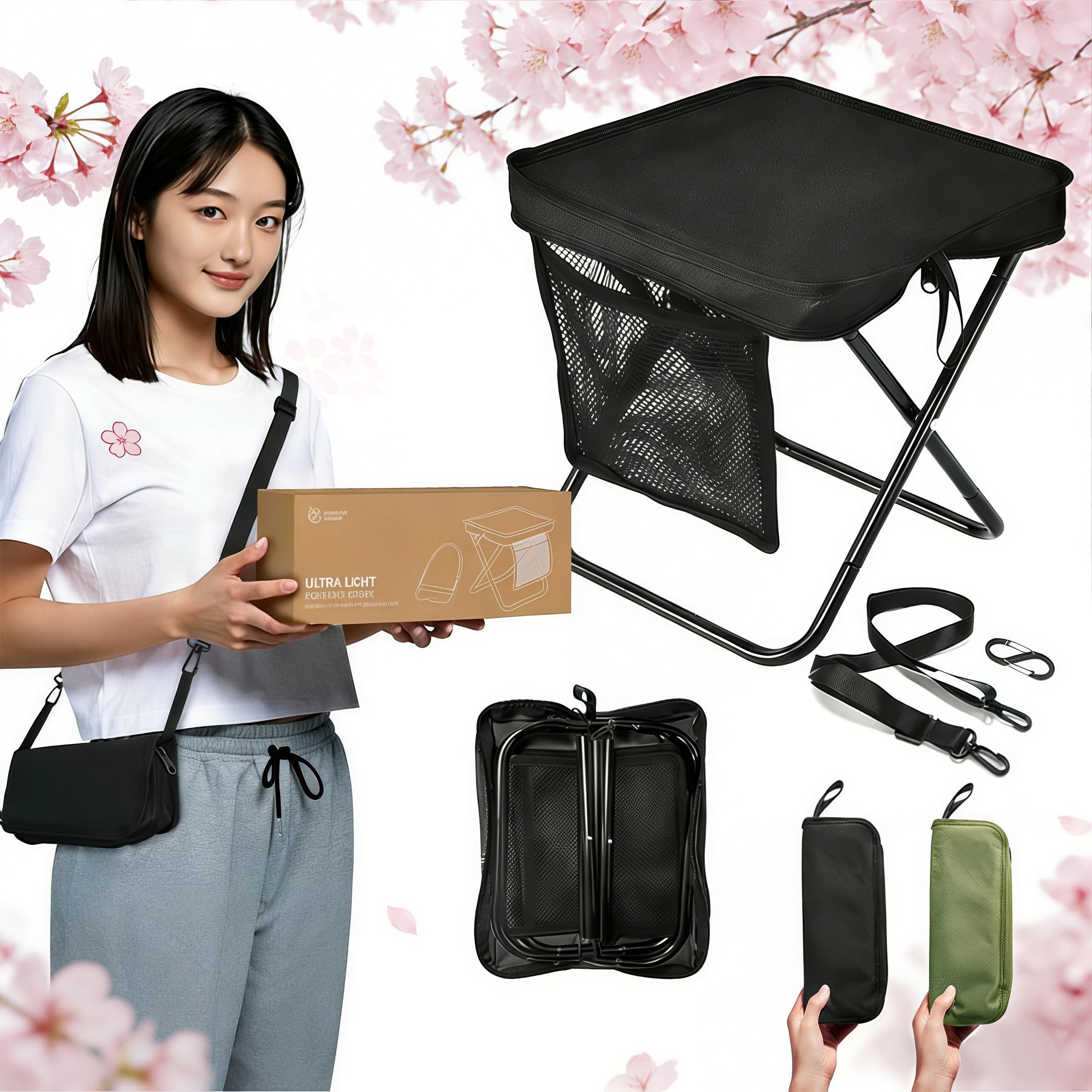 Northdeer 2025新モデル 折りたたみ椅子 超軽量 アルミ合金