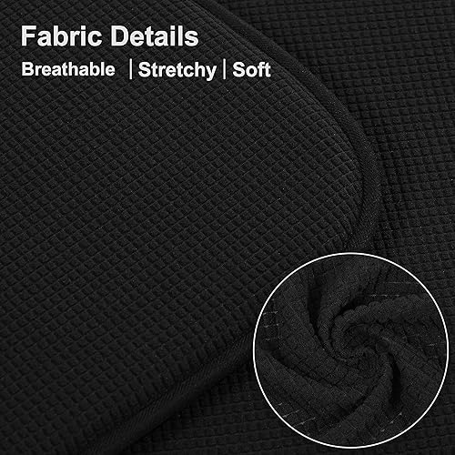 Miniatura 2 de Shinnwa Paquete de 4 cojines para sillas de comedor, almohadillas antideslizantes para sillas de interior, cojines de asiento en forma de U, 15 x 16