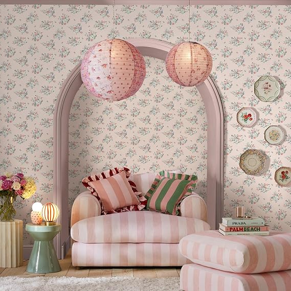 Graham & Brown Cath Kidston Clifton Floral Pink