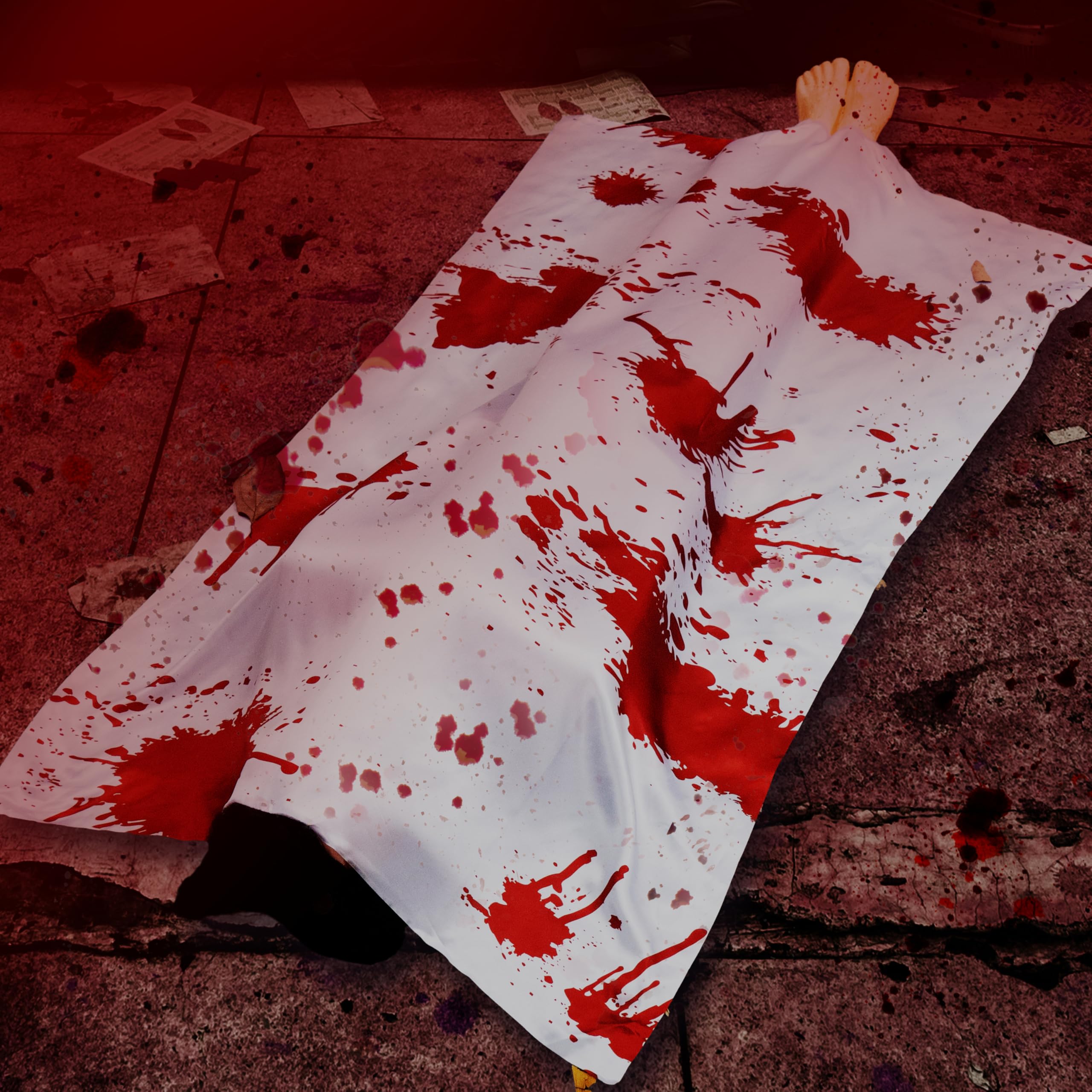 Amazon.com: JOYIN 5 Ft Graveyard Halloween Decorations Dead Body ...